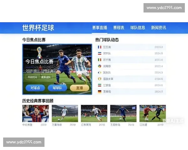 世界杯平台入口全面升级 用户体验大幅提升 锁定精彩赛事不容错过